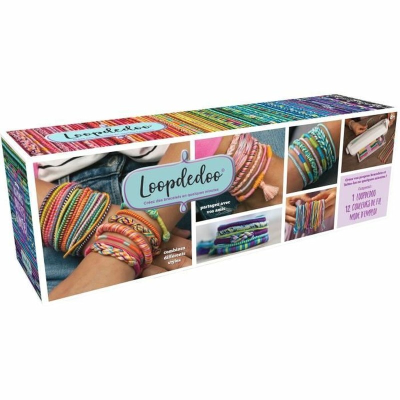 Kit de diseño de pulseras para niñas con múltiples opciones