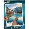 manualidades niños set pintura por números ravensburger lago