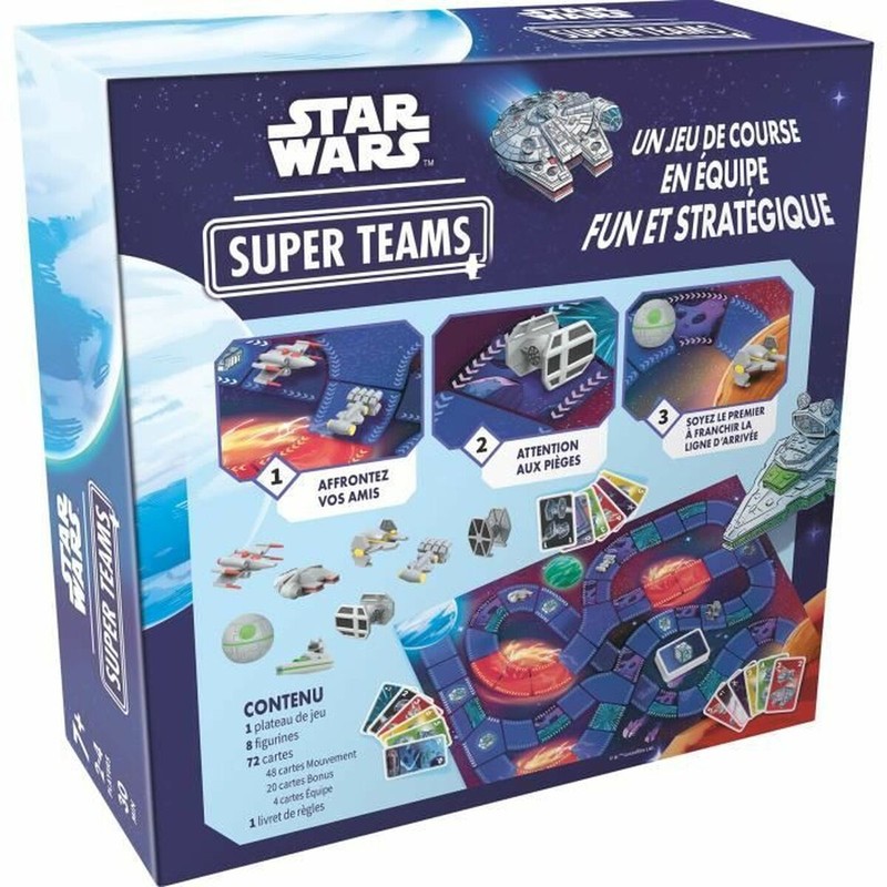 Star Wars Super Teams: Juego de cartas niños