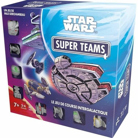Componentes del juego mesa cooperativo Star Wars