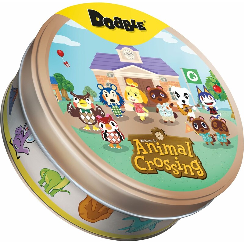 Juego de cartas infantil Animal Crossing diversión