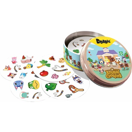Juego de memoria infantil Dobble Animal Crossing