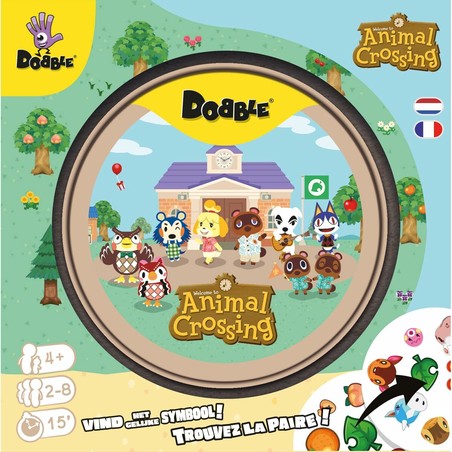 Dobble Animal Crossing juego de agilidad visual