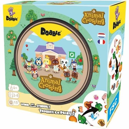 Comprar juego mesa niños Dobble Animal Crossing