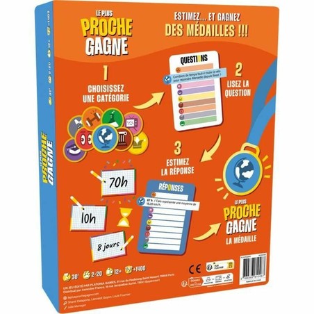Juego de mesa para aprender francés de forma lúdica.