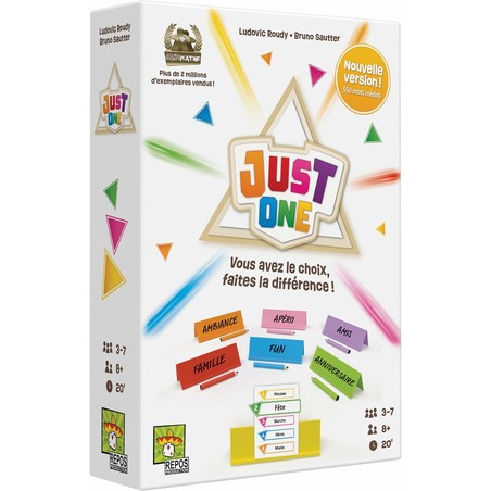 Caja del juego de mesa Just One Asmodee para toda la familia