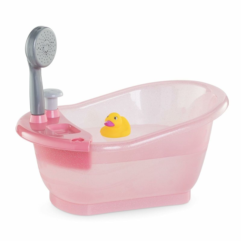 Bañera Muñecas Corolle 36 cm rosa para juego de rol infantil