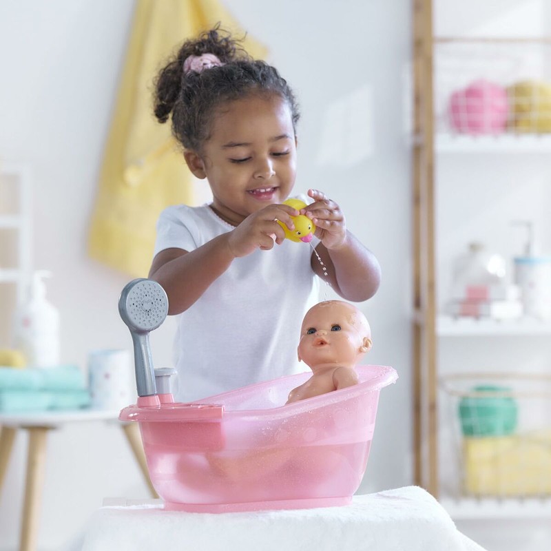 Accesorios muñecas 36 cm Corolle, juego de baño realista para niños