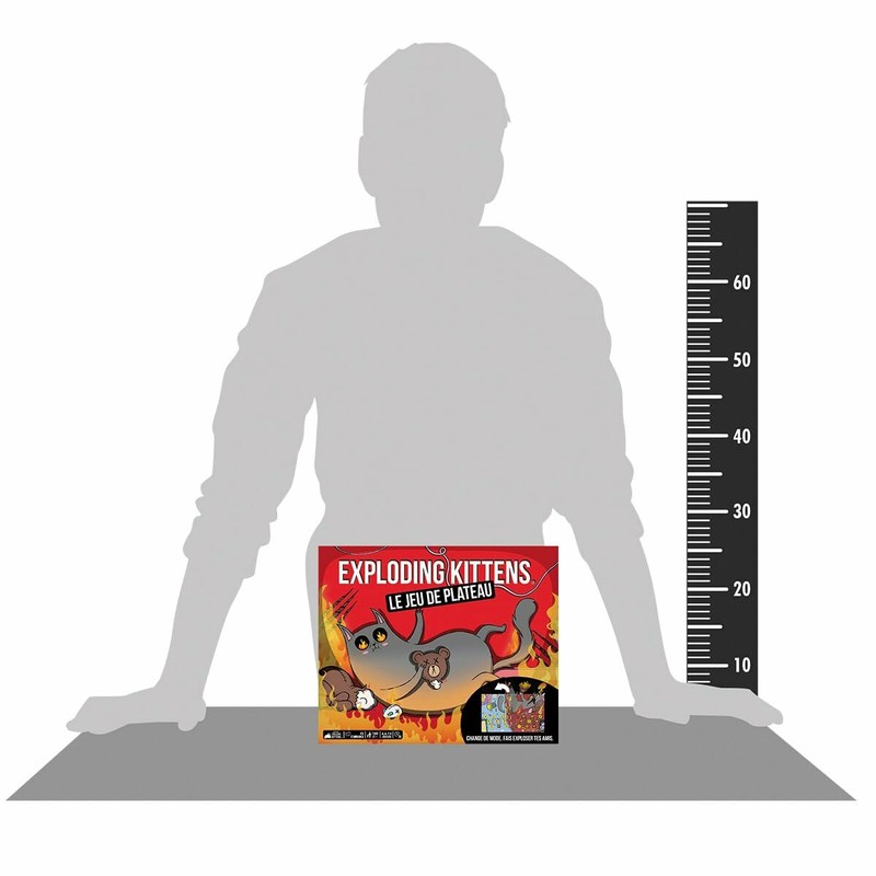 Componentes del juego cartas niños Exploding Kittens