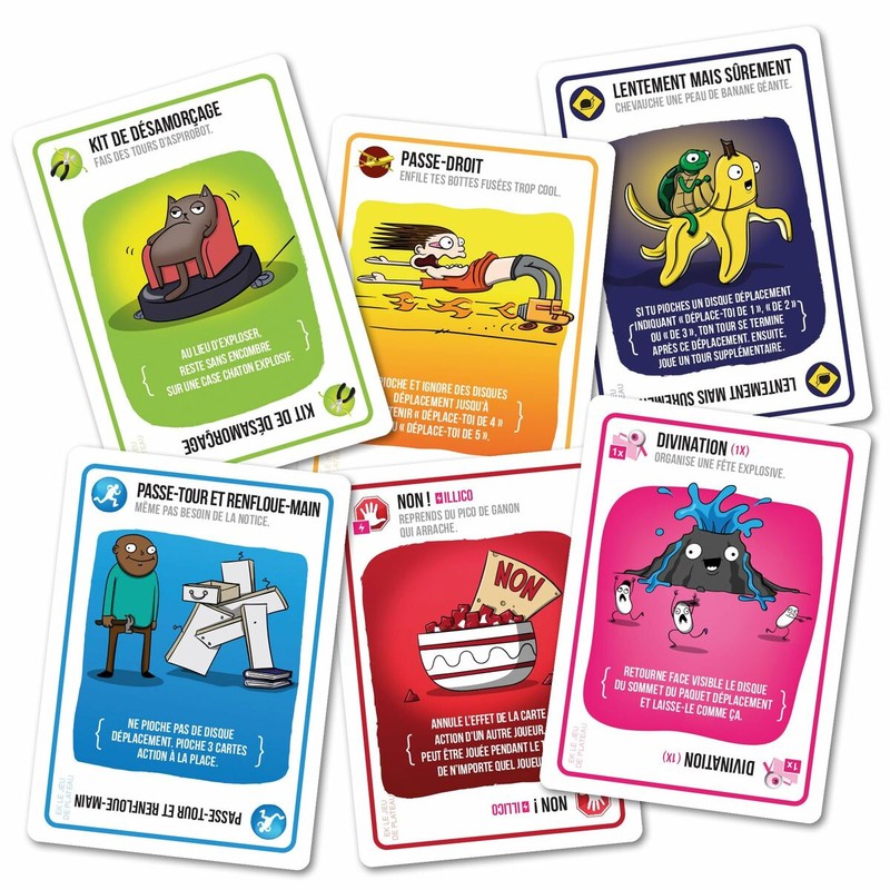 Exploding Kittens juego de mesa divertido para amigos
