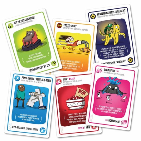 Exploding Kittens juego de mesa divertido para amigos