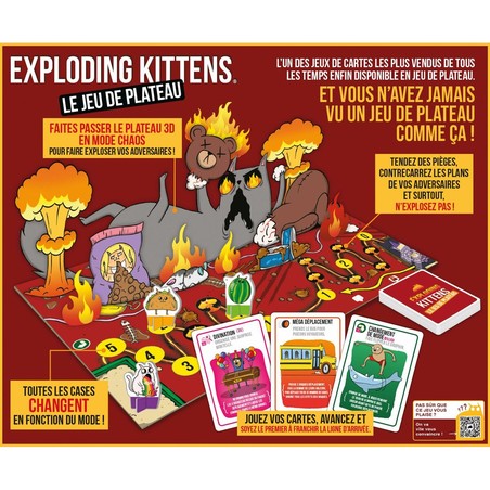 Exploding Kittens Asmodee caja del juego