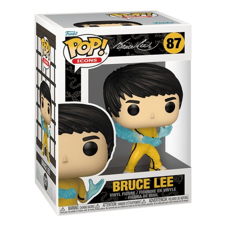 Figura de vinilo Bruce Lee, colores vibrantes