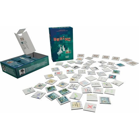 Juego de Cartas Niños Asmodee Behind (en contraste, este es un juego de mesa)