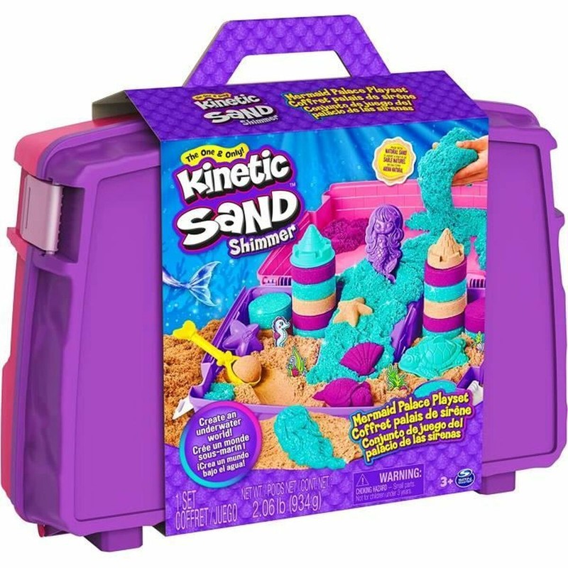 Set pintura niños sensorial Kinetic Sand y arenero plegable