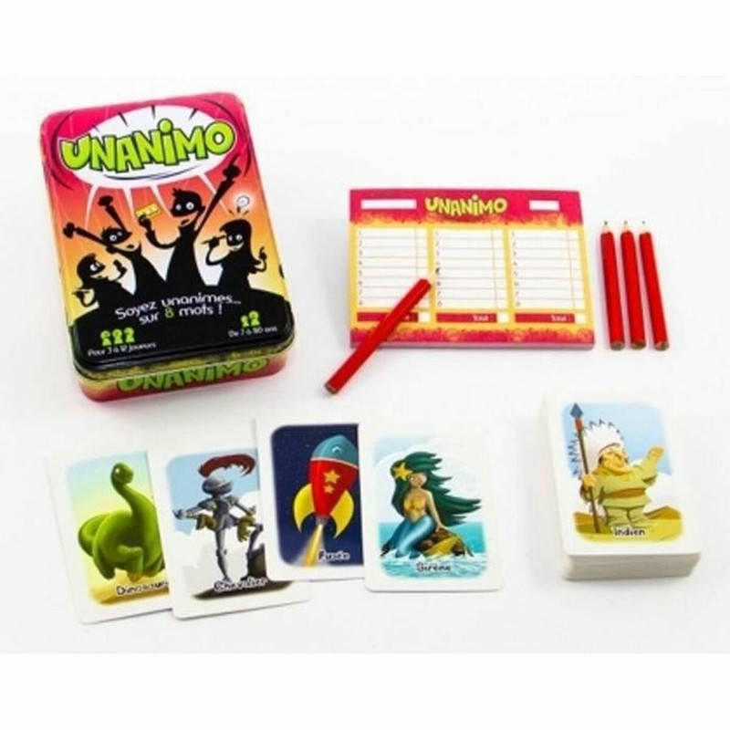Juego de mesa estrategia Asmodee Unanimo, vista de la mesa