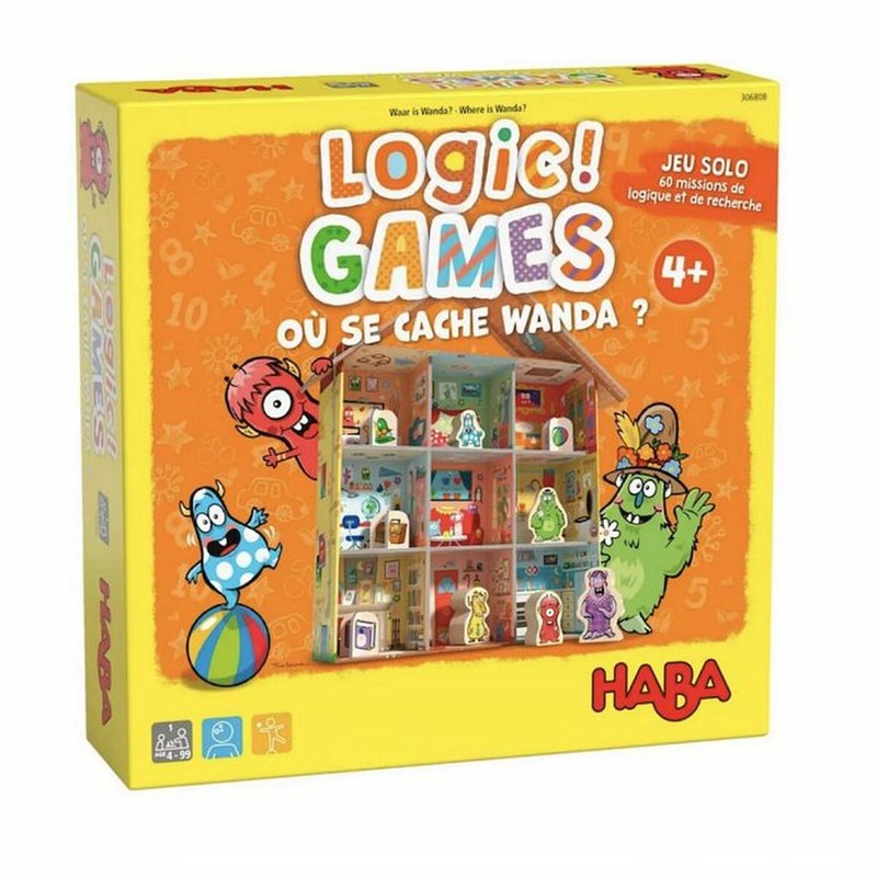 Juego de lógica infantil HABA Where is Wanda