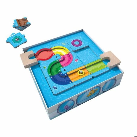 Juego de mesa HABA para construcción de rutas, ideal para niños 6 años