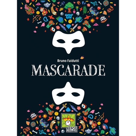 Juego de mesa Asmodee Mascarade, ideal para diversión con amigos
