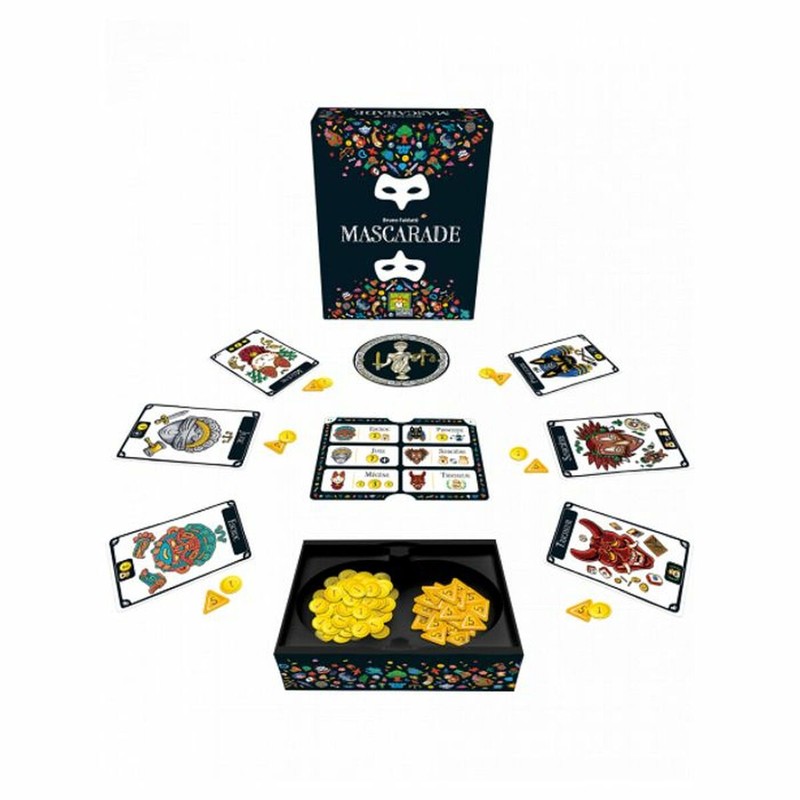 Juego de mesa Mascarade, un desafío para mayores de 10 años