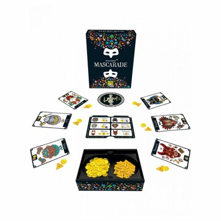 Juego de mesa Mascarade, un desafío para mayores de 10 años
