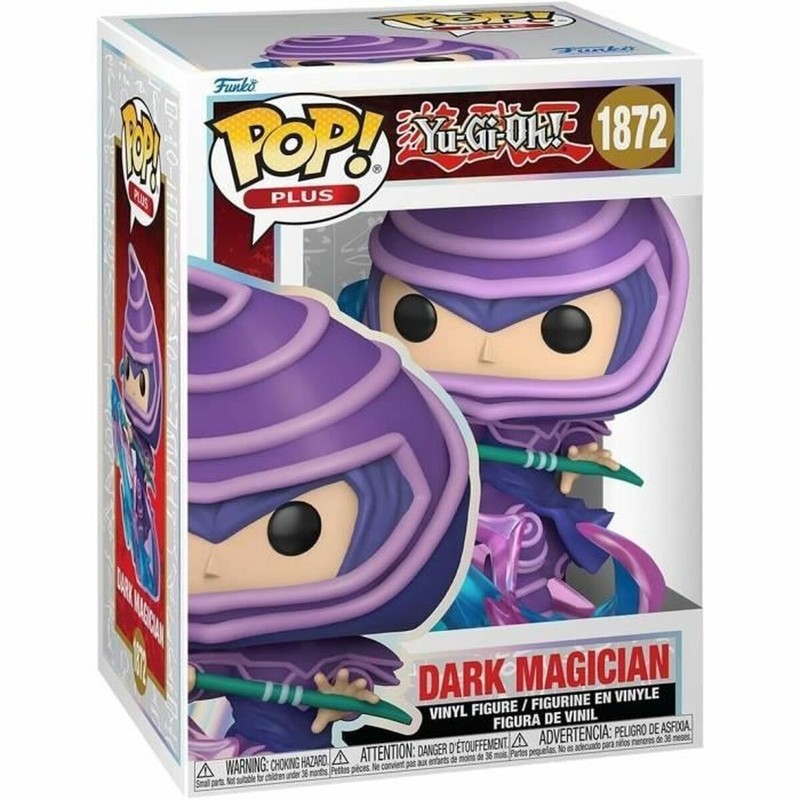 Funko Pop Dark Magician 1872 en su caja, listo para coleccionar