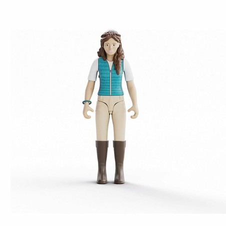 Muñeco Schleich Lisa y su caballo Storm, coleccionables
