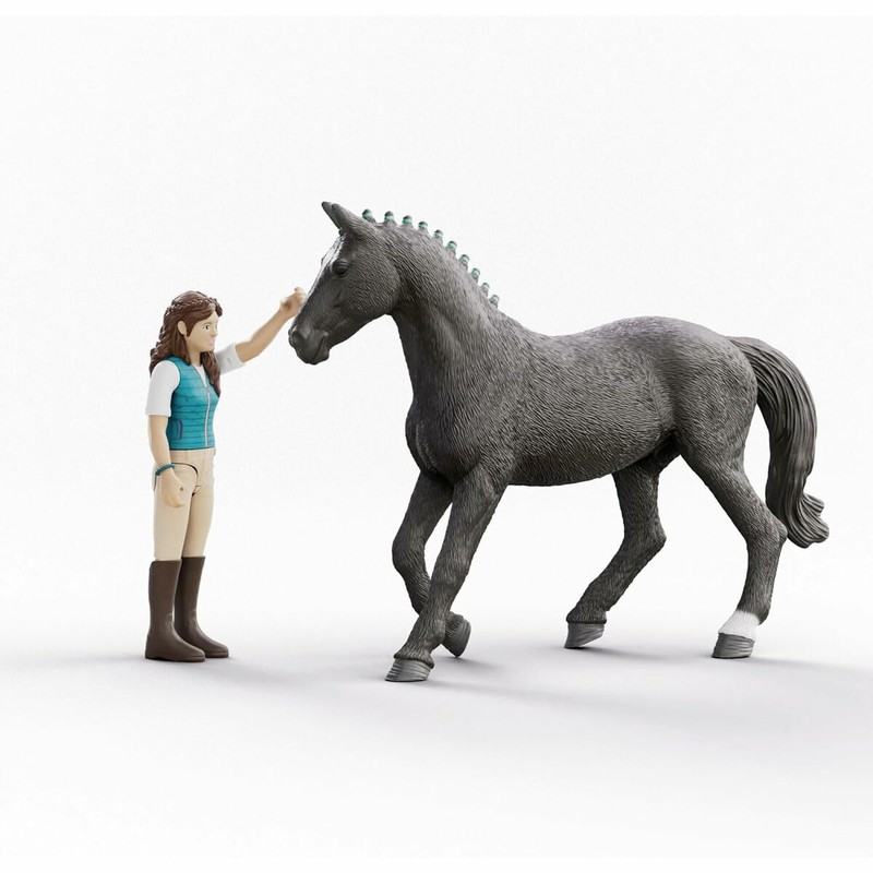 Caballo Storm de Schleich, figura detallada y duradera