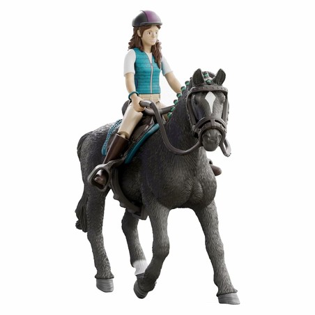 Lisa la jinete de Schleich Horse Club, lista para la aventura