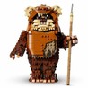 Juguetes construcción niños LEGO Wicket el Ewok en su hábitat boscoso