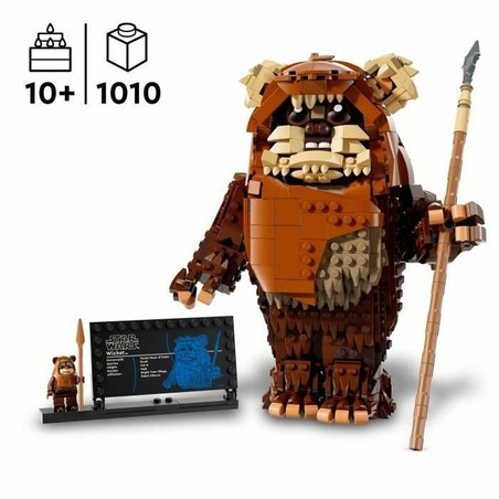 Bloques de construcción LEGO 75430 Wicket para fans de Star Wars