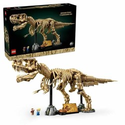 Lego Jurassic World Tyrannosaurus Rex en detalle, set construcción para adultos.