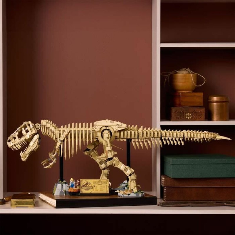 Lego fósil dinosaurio, una pieza central para tu colección de Jurassic World.