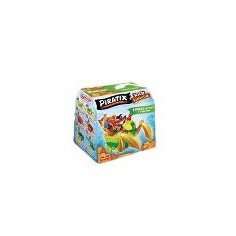 Juguetes construcción niños Playset Piratix 6,5 cm