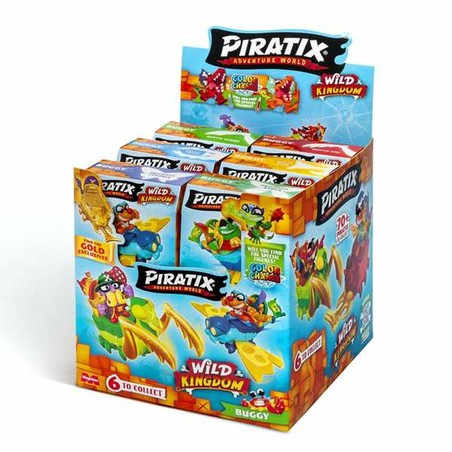 Detalle de accesorios Playset Piratix, juguete construcción motricidad fina