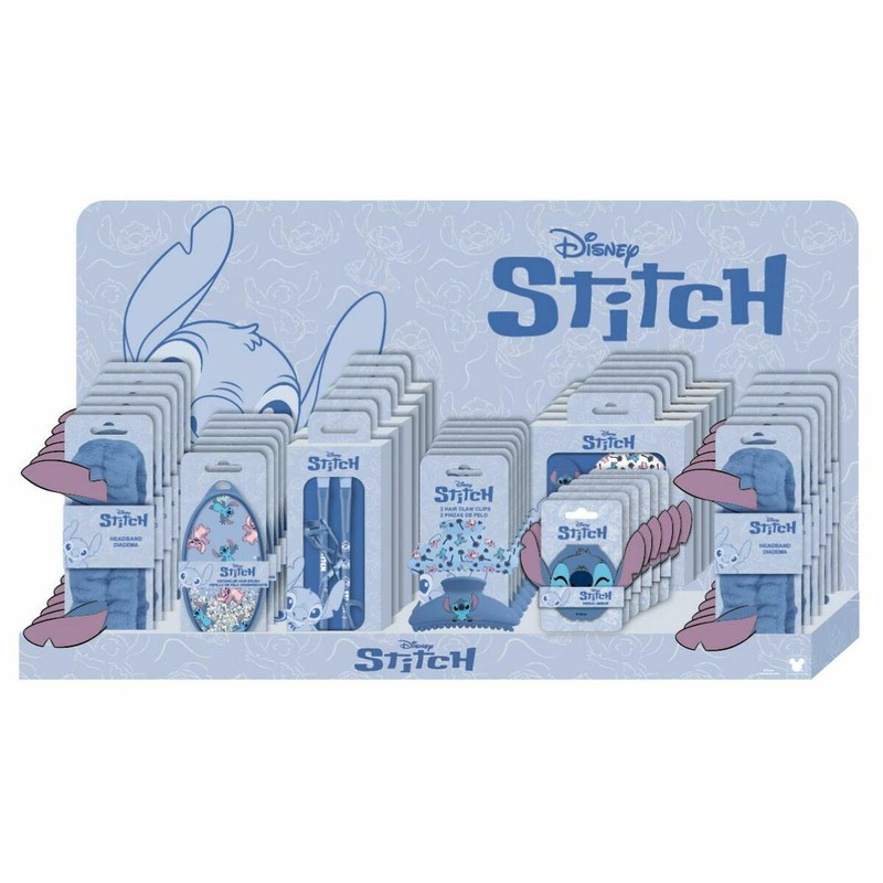 Collar Stitch Azul para disfraces niños