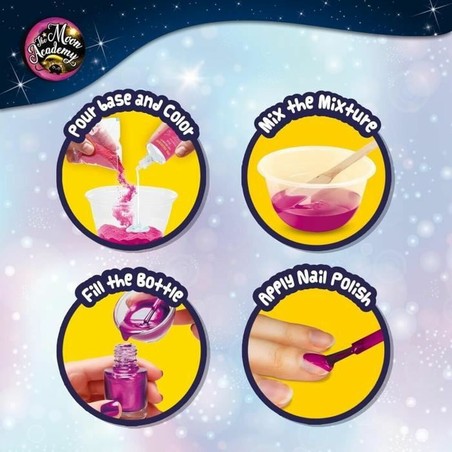 Kit arte uñas niños con esmaltes seguros para niñas