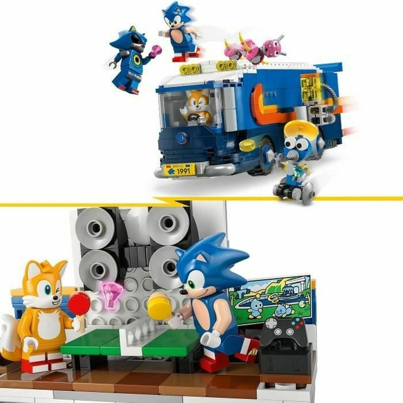 Detalle de piezas multicolor del juego de construcción Lego