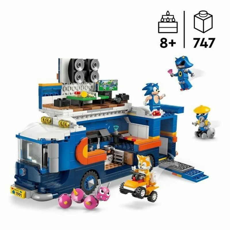 Caja del juego de construcción Lego Sonic 77006