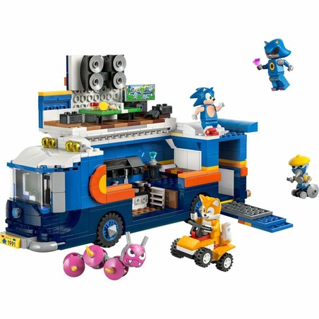 Lego Sonic Command Truck en acción, aventura y diversión
