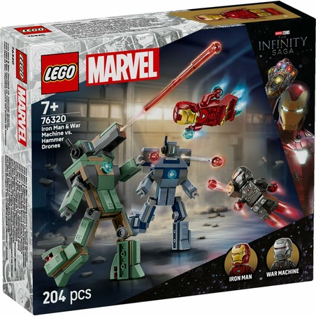 Caja del juego construcción Lego Marvel