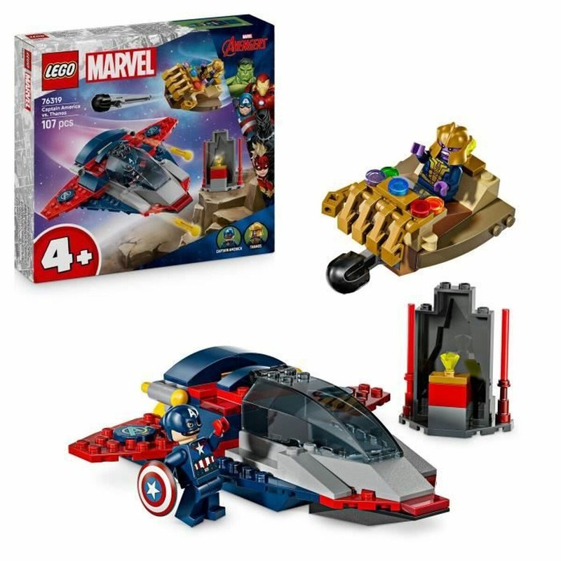 Set Lego Captain America Thanos para construir