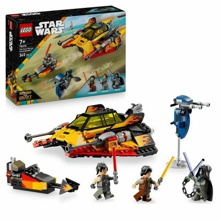Juguetes construcción niños Lego Snowspeeder 75414 en acción