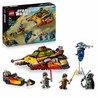 Juguetes construcción niños Lego Snowspeeder 75414 en acción