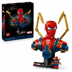 Busto Iron Spider-Man LEGO 76326, set para coleccionistas Marvel