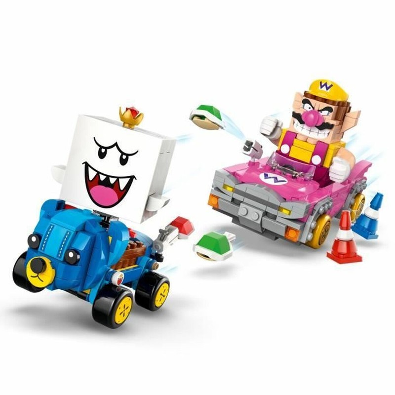 Figuras LEGO Super Mario Wario y Rey Boo detalladas