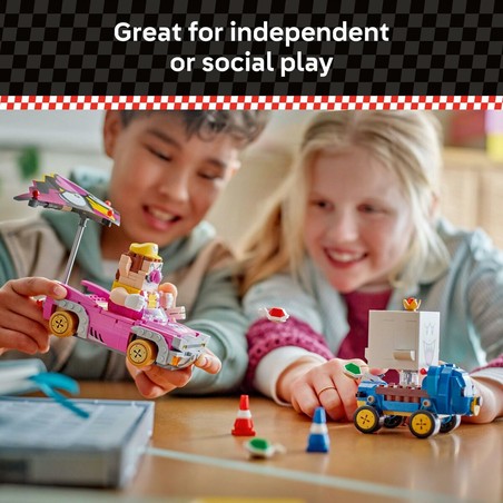 Colección figuras LEGO Mario Kart: Wario y Rey Boo