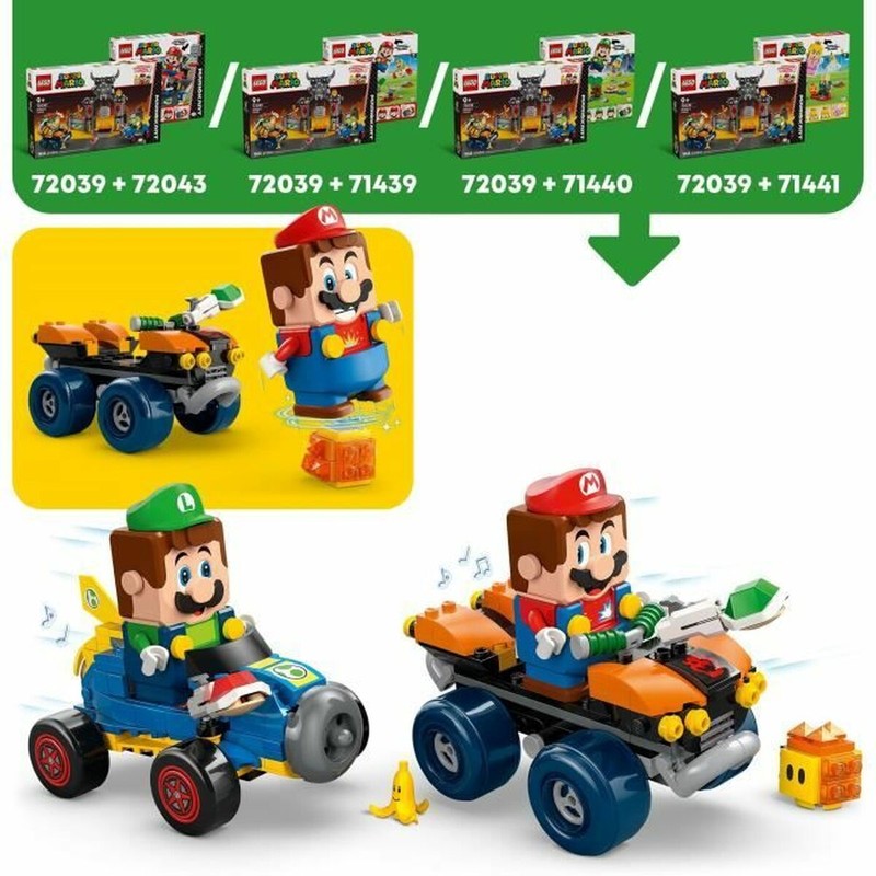Detalles del Castillo de Bowser LEGO 1068 piezas