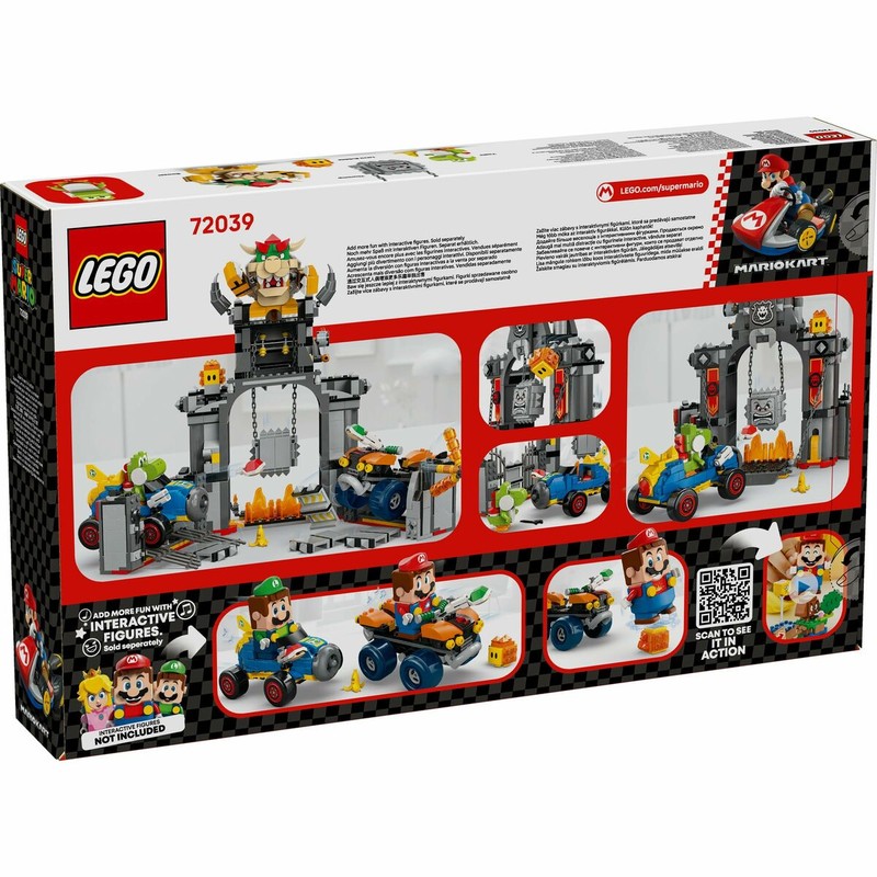 Escenas de juego con LEGO Super Mario