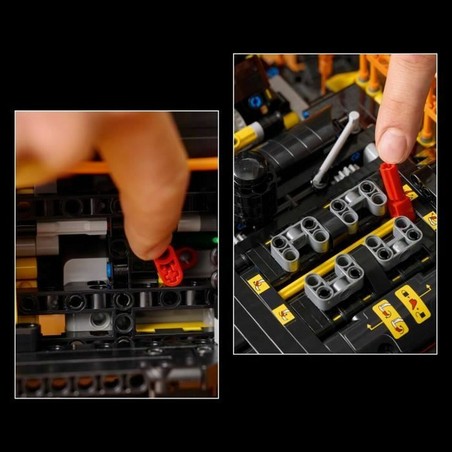 Coleccionables Lego Technic: Volvo EC500 desde diferentes ángulos